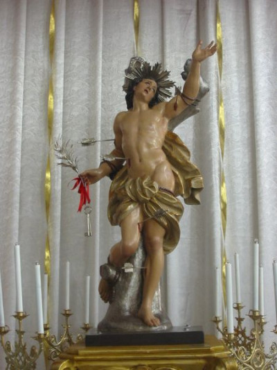 Statua di San Sebastiano